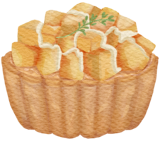 backen und süßes dessert bäckerei aquarell png