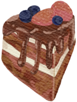 backen und süßes dessert bäckerei aquarell png