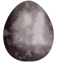 Egg watercolor hand paint png