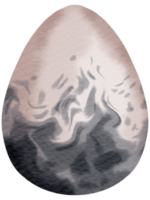 Egg watercolor hand paint png