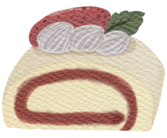 Bake and sweet dessert bakery watercolor png