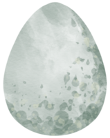 Egg watercolor hand paint png