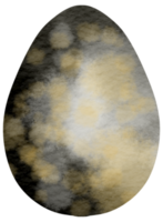 Egg watercolor hand paint png