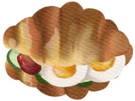 backen und süßes dessert bäckerei aquarell png