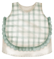 Baby clothes watercolor hand paint png