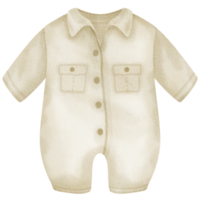 baby kleren waterverf hand- verf png