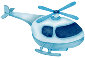 flugzeug aquarell cartoon niedlich png