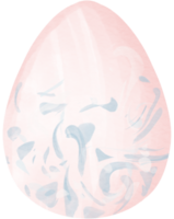 Egg watercolor hand paint png