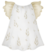 Baby clothes watercolor hand paint png