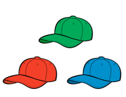 baseball caps isolato png