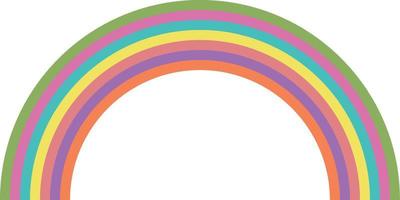 Beautiful Rainbow free vector