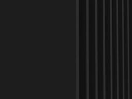 Abstract black 3d background. Elegant black background. Layer decoration. 3d rendering. photo