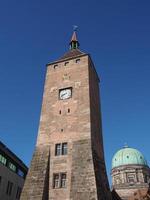 torre blanca weisser turm en nuremberg foto