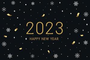 Merry Christmas and Happy New Year greeting card. vector