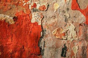 Old brick wall background, brick wall texture, structure. old broken brick, cement joints, close-up. Construction, repair. Concept of devastation, decline. photo