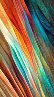 Textured multi Colorful rainbow abstract color spectrum line 3D illustration photo