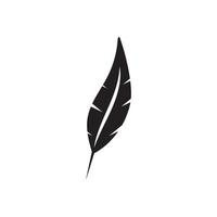 Feather logo vector template