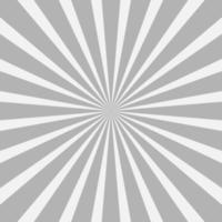 abstract grey sun rays background vector
