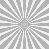 abstract grey sun rays background vector