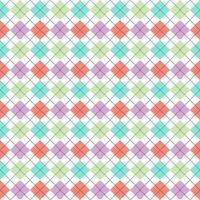 beautiful argyle pattern seamless background design vector