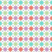 beautiful argyle pattern seamless background design vector