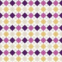 beautiful argyle pattern seamless background design vector