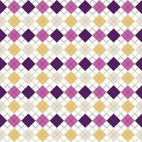 beautiful argyle pattern seamless background design vector