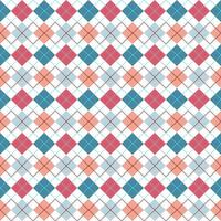 beautiful argyle pattern seamless background design vector