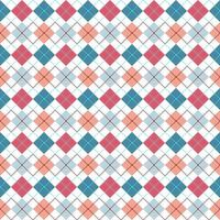 beautiful argyle pattern seamless background design vector