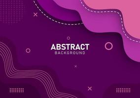 Colorful liquid and geometric background with fluid gradient shapes vector