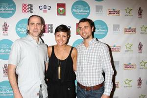 LOS ANGELES, AUG 17 - Ron Elliott, Luz Zambrano Northrup, Jon Northrup at the HollyShorts Film Festival at the TCL Chinese 6 Theaters on August 17, 2013 in Los Angeles, CA photo