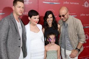 LAS VEGAS, APR 17 - Josh Dallas, Ginnifer Goodwin, Thea Varvatos, Joyce Varvatos, John Varvatos at the John Varvatos 13th Annual Stuart House Benefit at the John Varvatos Store on April 17, 2016 in West Hollywood, CA photo