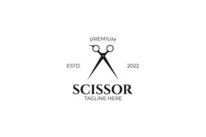 Scissor icon logo design vector template illustration