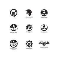 spartan logo icon designs vector