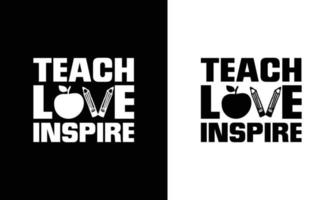 Teacher Quote T shirt design, typography vector