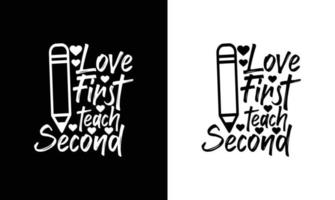 Teacher Quote T shirt design, typography vector