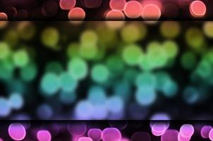 Abstract background with bokeh effect photo