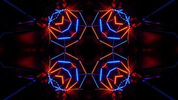 The concept of future energy reactors. on a science or technology theme. Kaleidoscope Looped animation. video