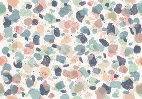 Colorful pattern with terrazzo texture vector