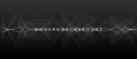 Modern background with whiteabstract geometric lines. Vector Illustration