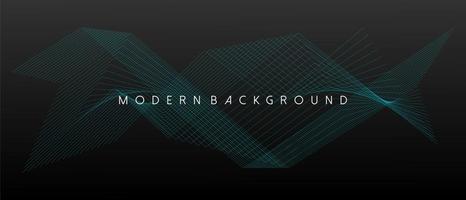 Modern background with blue abstract geometric lines. Vector Illustration