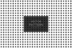 xo vector seamless pattern memphis line shapes in black and white background