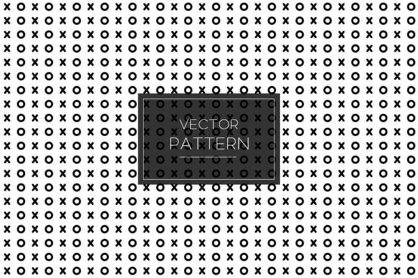 xo vector seamless pattern memphis line shapes in black and white background