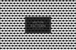 Cube tile line shape geometrical simple vector illustration seamless background