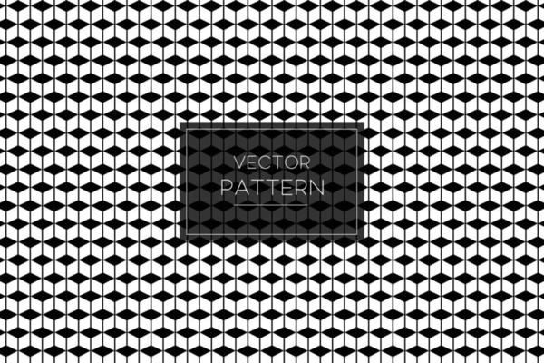 Cube tile line shape geometrical simple vector illustration seamless background