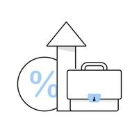 Investment analysis concept banner,Financial planning,Data analysis concept,Business concept for marketing vector