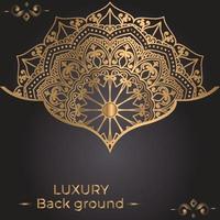 Luxury ornamental mandala background design template vector