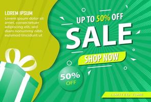 Banner Sale Promotion vector