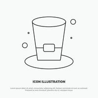 Glass Drink Wine Beer Line Icon Vector