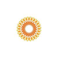sunflower vector icon design